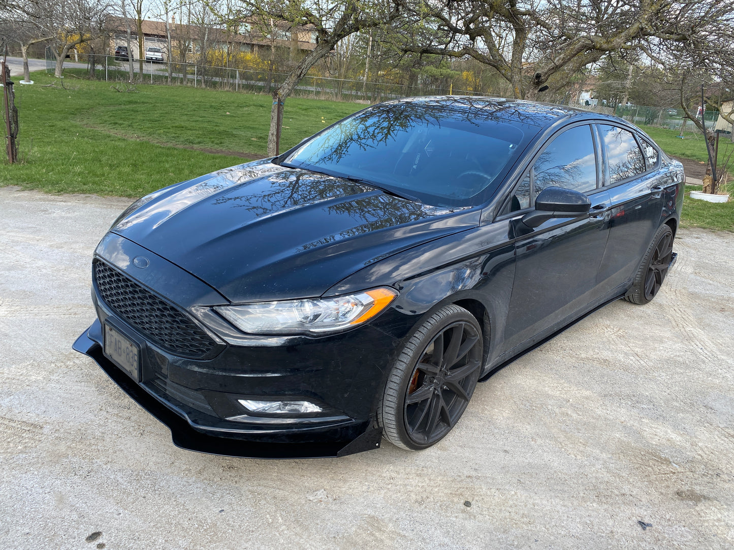 2018 Ford Fusion Front Splitter