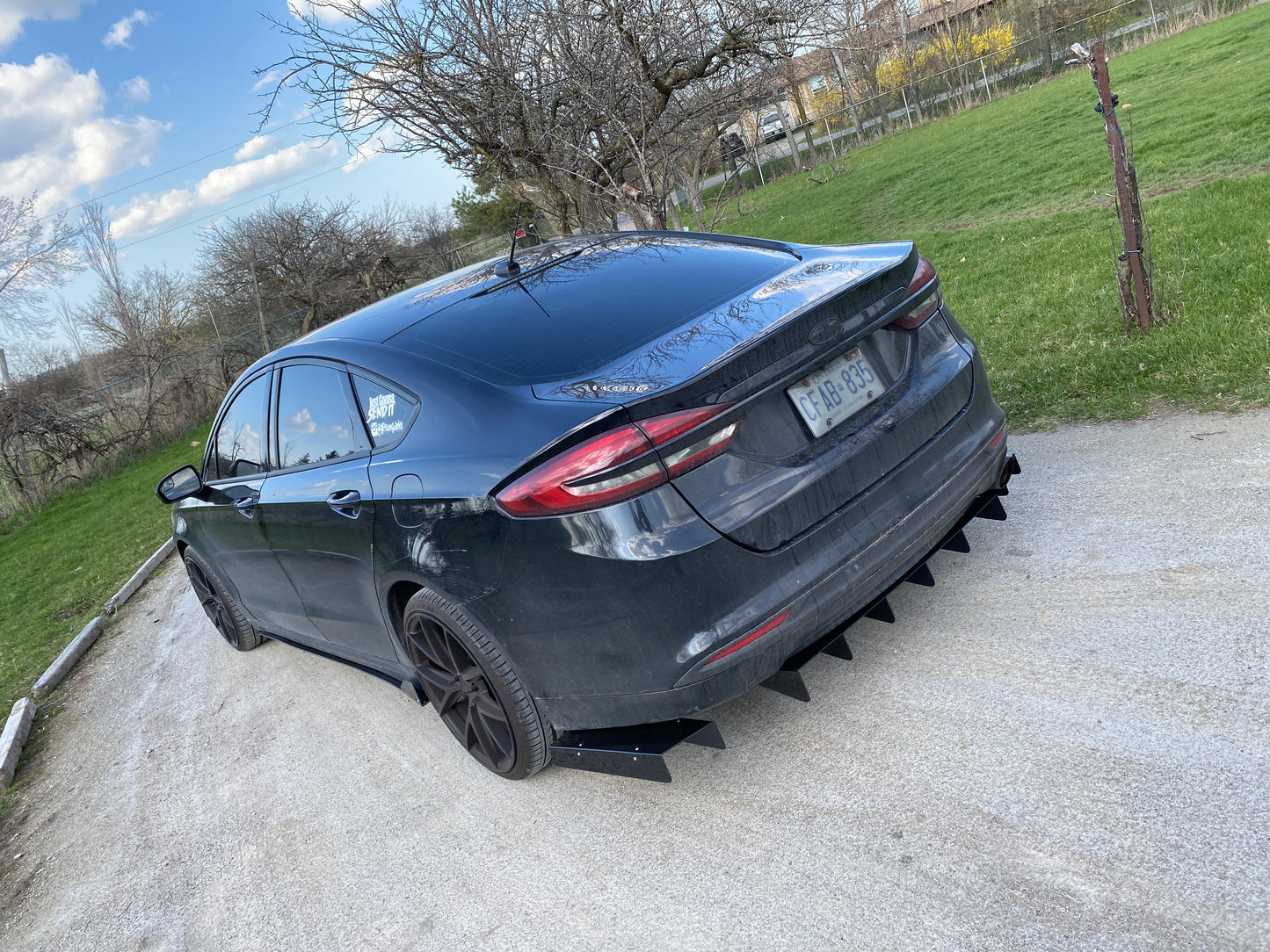 2018 Ford Fusion Rear Diffuser