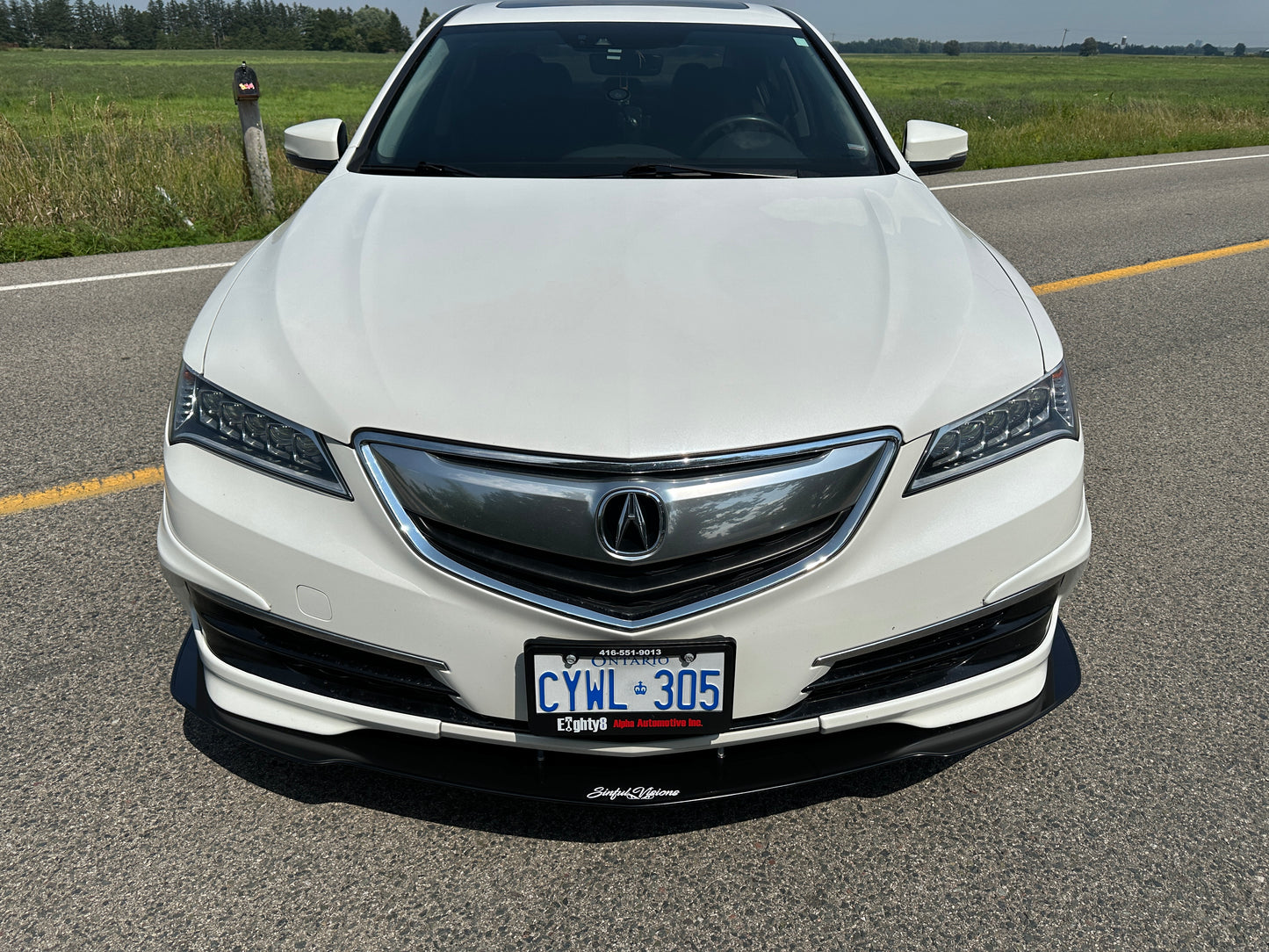 2015-2017 Acura TLX A-spec Front Splitter