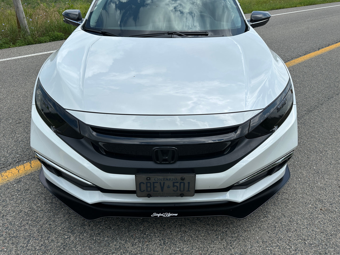 2019 Honda Civic Sedan Front Splitter