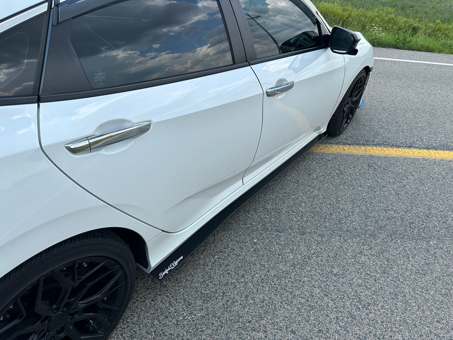 2019 Honda Civic Sedan Side Splitters