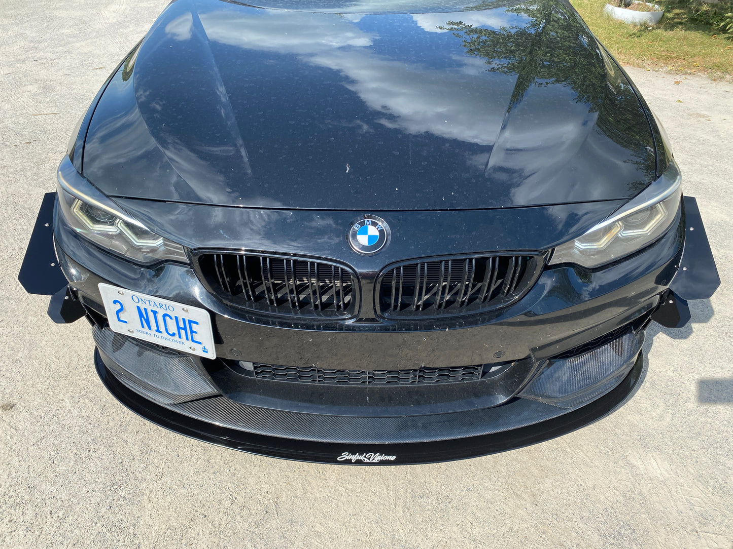 2017 BMW 440i M Sport Front Splitter (For aftermarket lip)