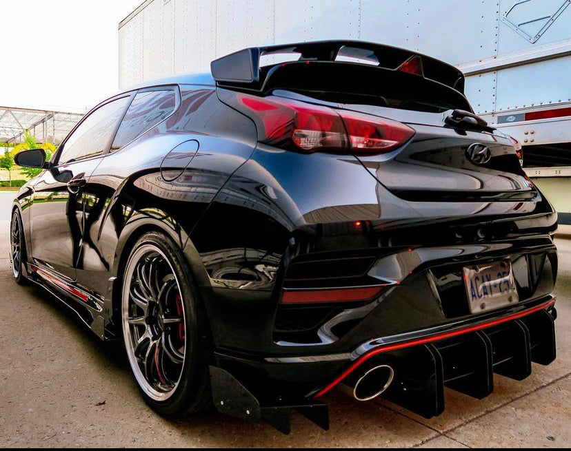 2019-2022 Veloster N-Line Rear Diffuser