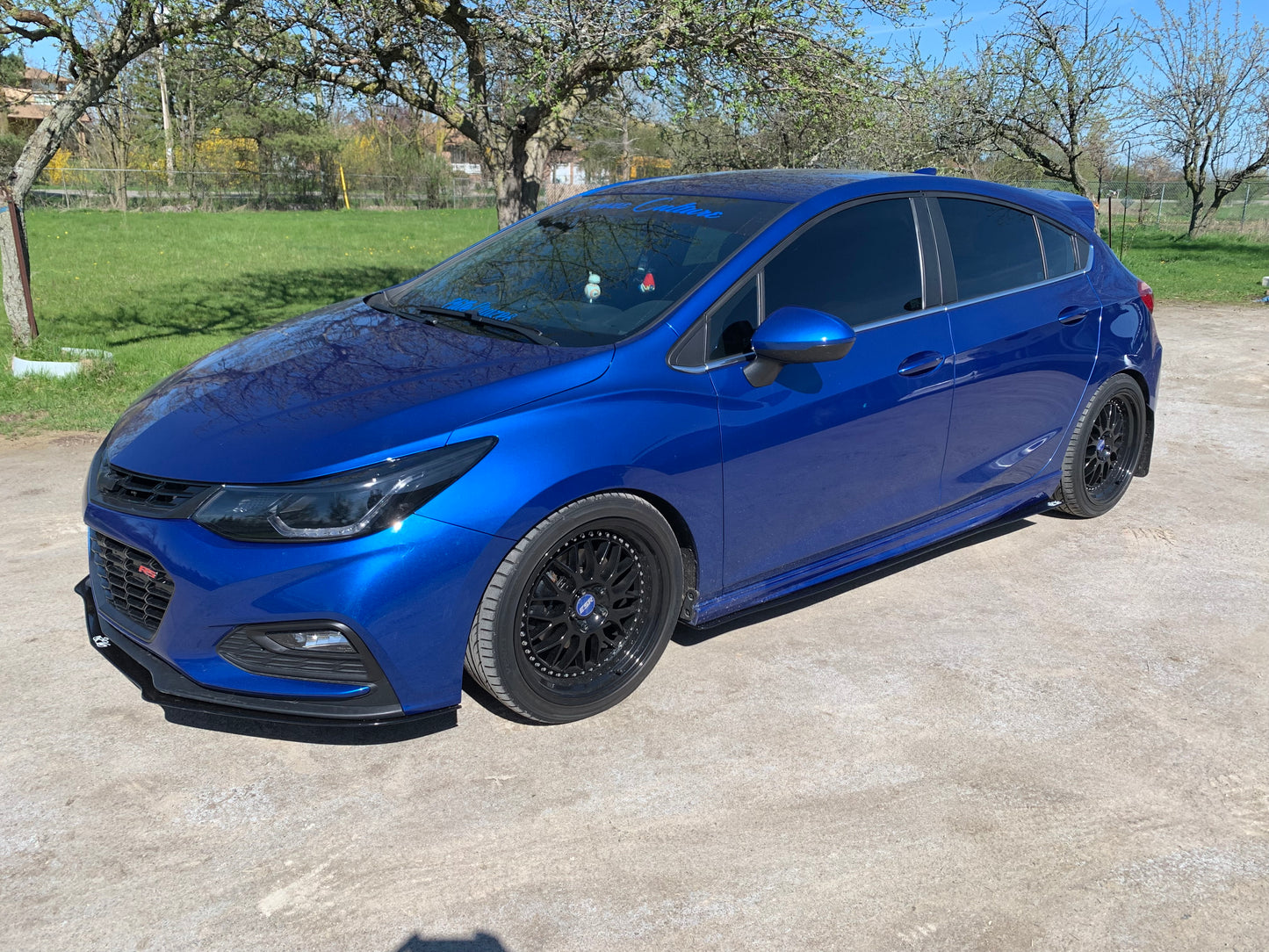 2016-2018 Chevy Cruze RS Hatch Front Splitter