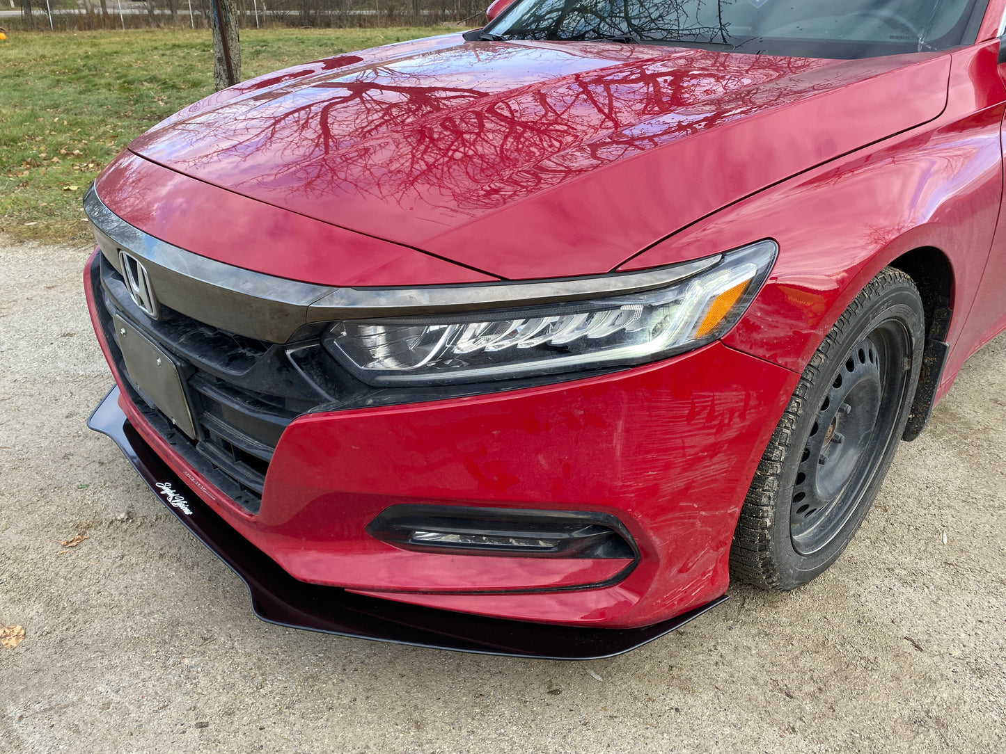 2018-2020  Honda Accord Front Splitter