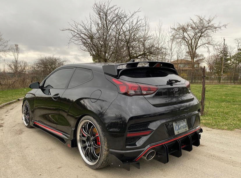 2019-2022 Veloster N-Line Rear Diffuser