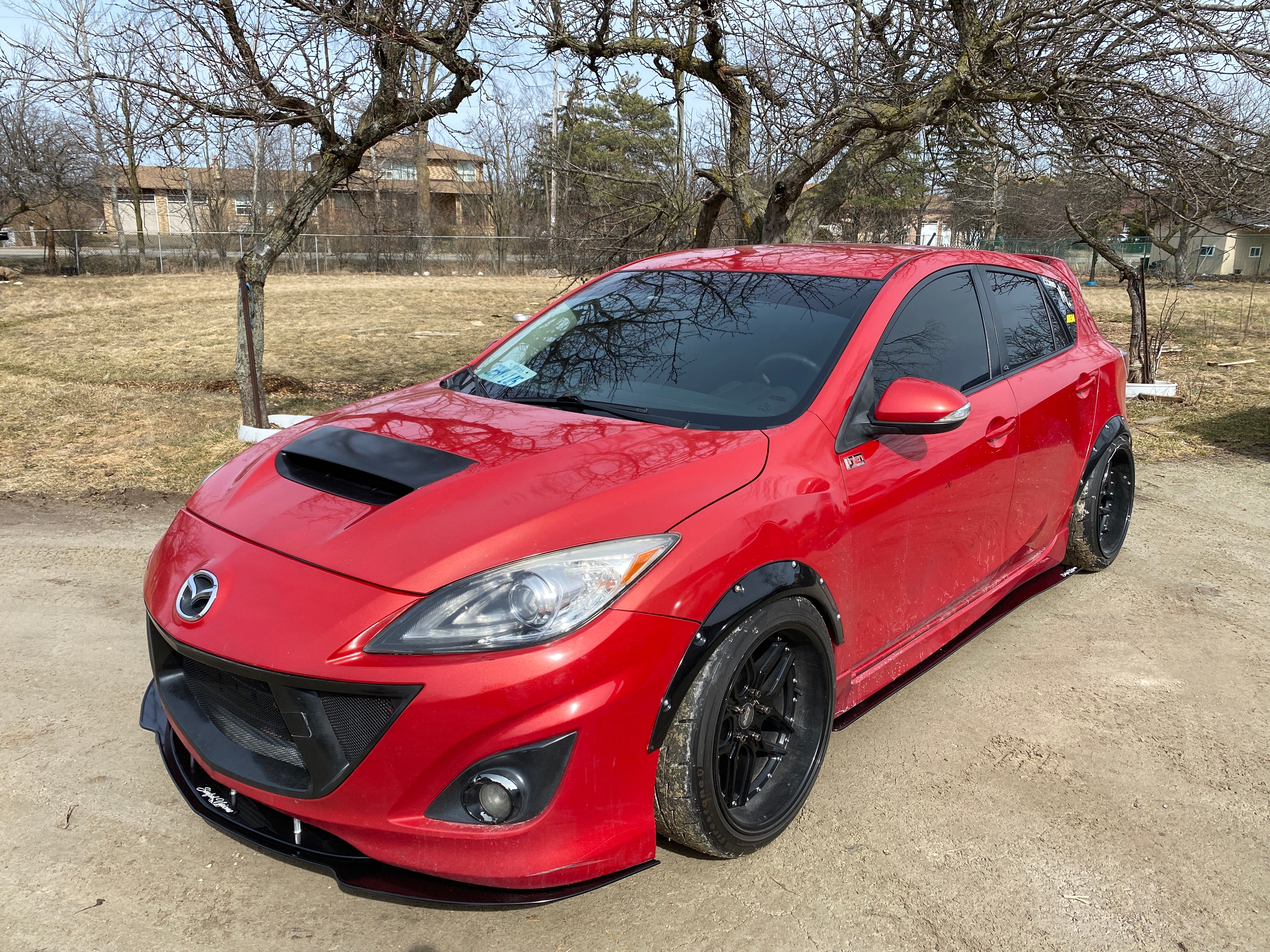 2010-2013 Mazda 3 (Speed 3) Side Splitters – SinfulVisions