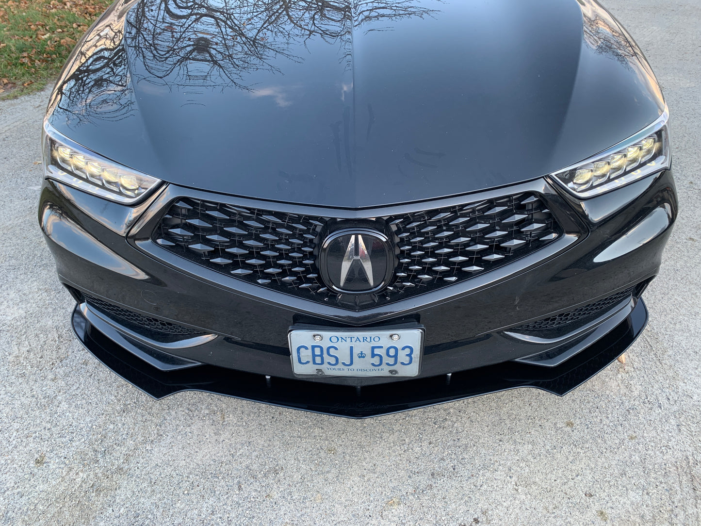 2017-2018 Acura TLX Tech Front Splitter