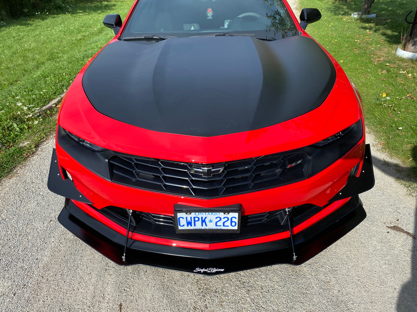 2022 Chevrolet Camaro 1LE Front Splitter