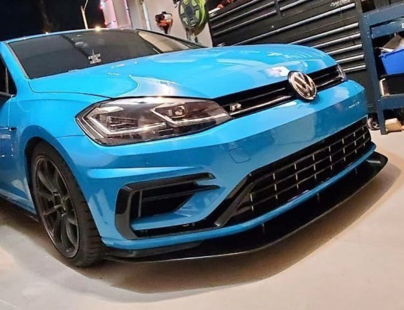 2018 Volkswagen Golf R Front Splitter