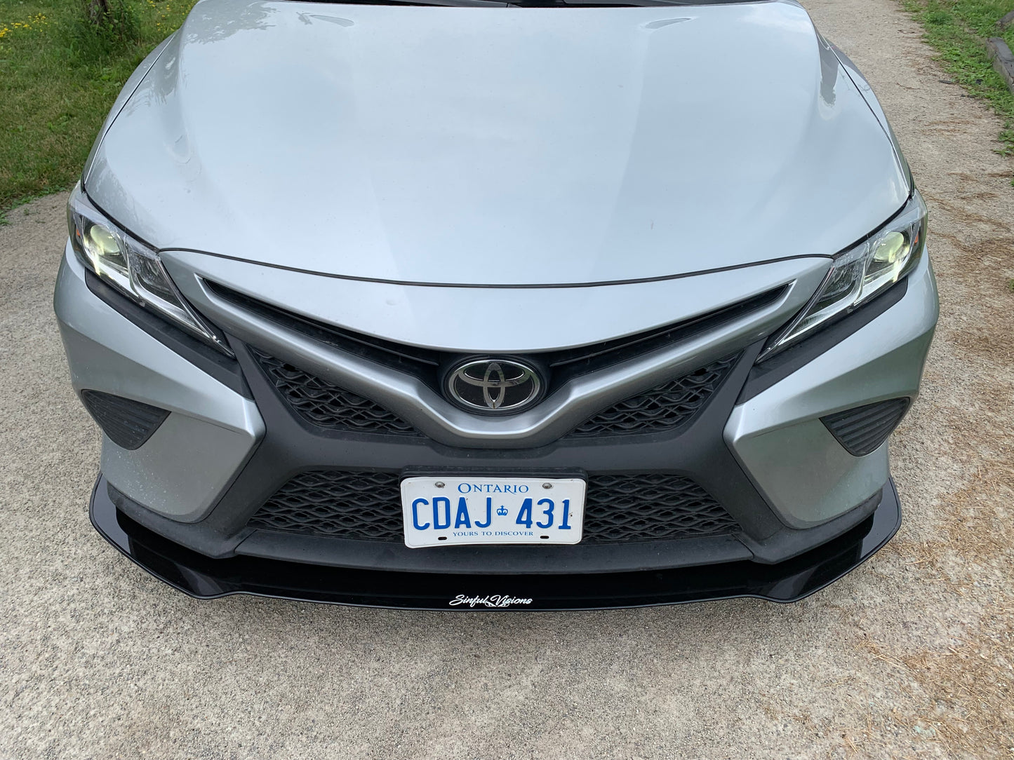 2018-2020 Toyota Camry Front Splitter