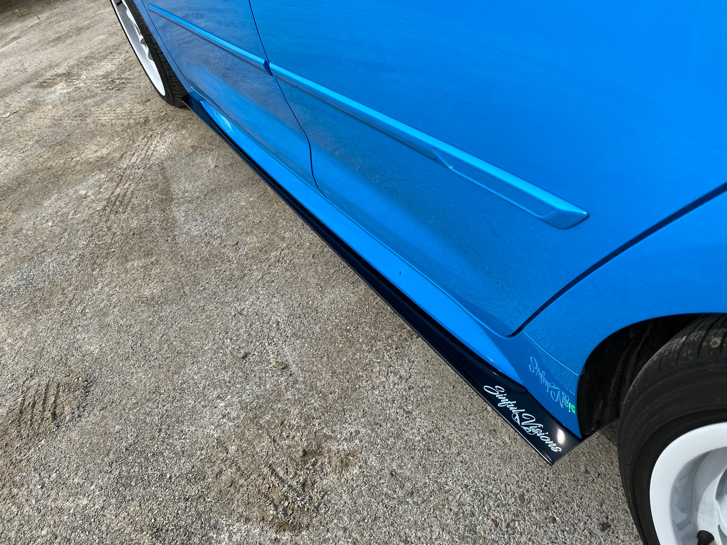 2013 BMW 335i XDrive Side Splitters