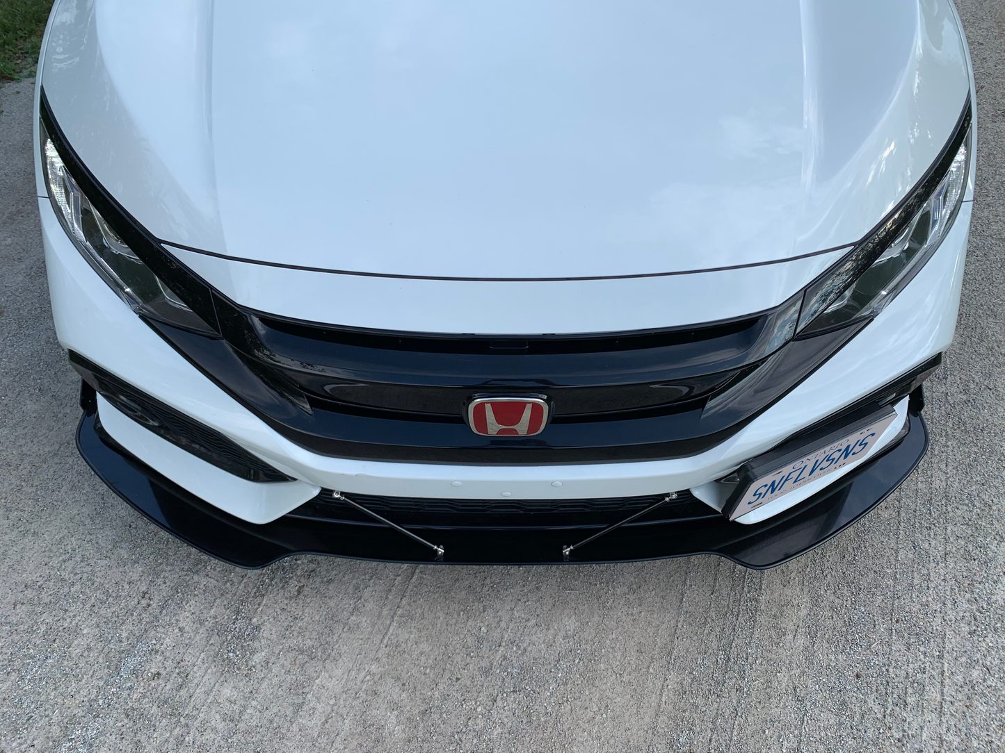 2016-2019 Honda Civic 10th Gen Front Splitter
