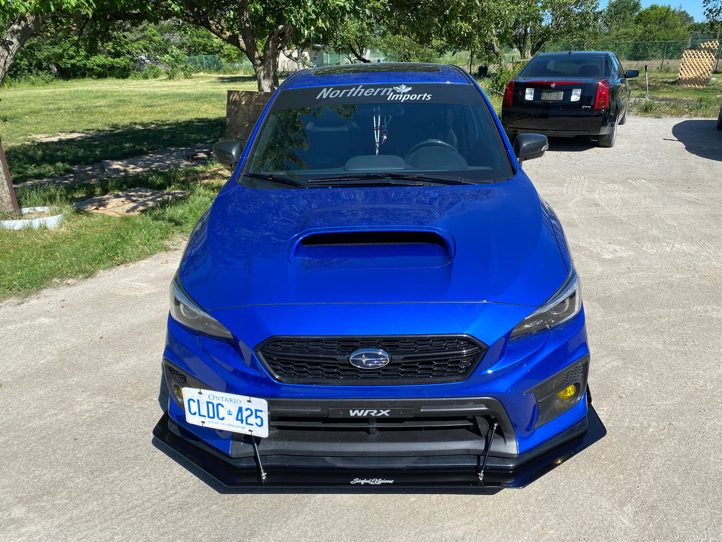 2015-2018 Subaru WRX/STI Rally Style Front Splitter