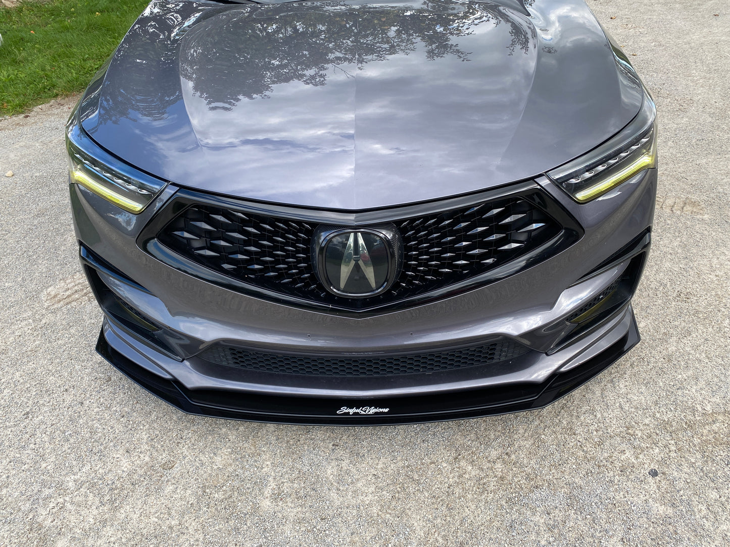 2019-2021 Acura RDX Aspec 2 piece Front Splitter