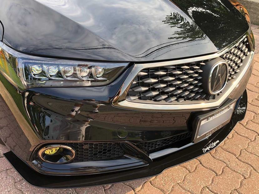 2019-2020 Acura TLX Aspec V1 Front Splitter